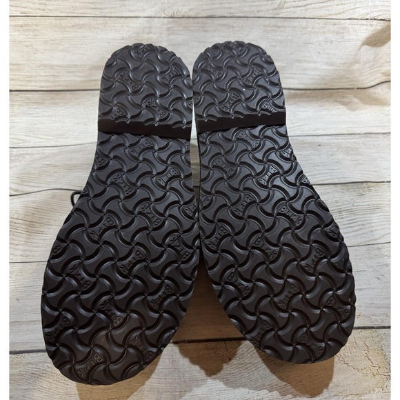 New w/Box Birkenstock Pasadena Men ll Espresso Leather Lace Up Shoes Sz 43 US 10 - Picture 6 of 6